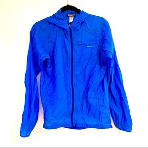 Men’s Houdini Patagonia Blue Zip Up Coat Small